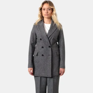 BLAZER DOPPIOPETTO CIRCOLO 1901 - GRAY