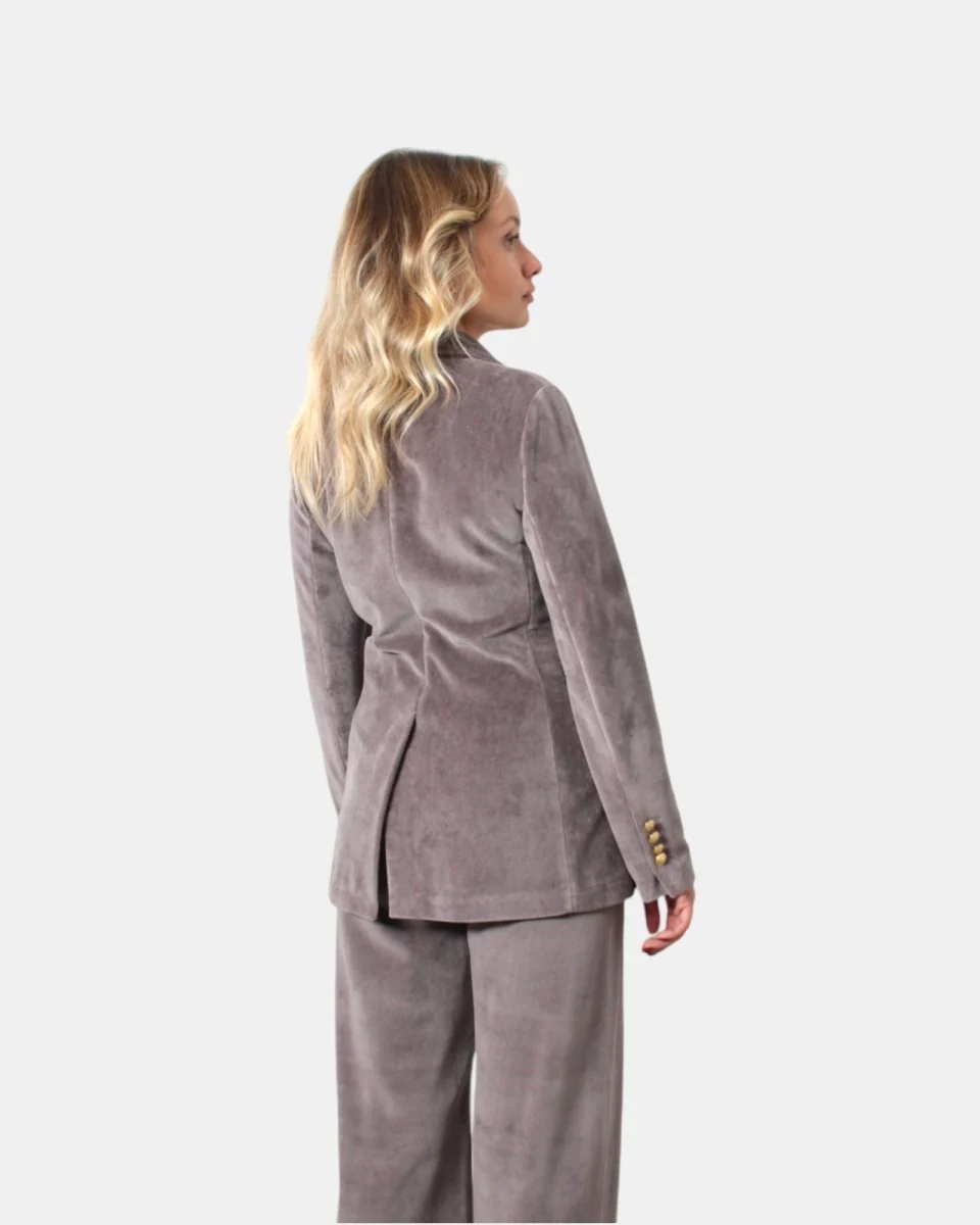 BLAZER DOPPIOPETTO CIRCOLO 1901 - SILVER - immagine 4