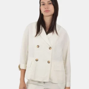 BLAZER DOPPIOPETTO JUCCA - 045 PANNA