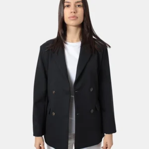 blazer doppiopetto mm max mara mod. marmo - 004 blu