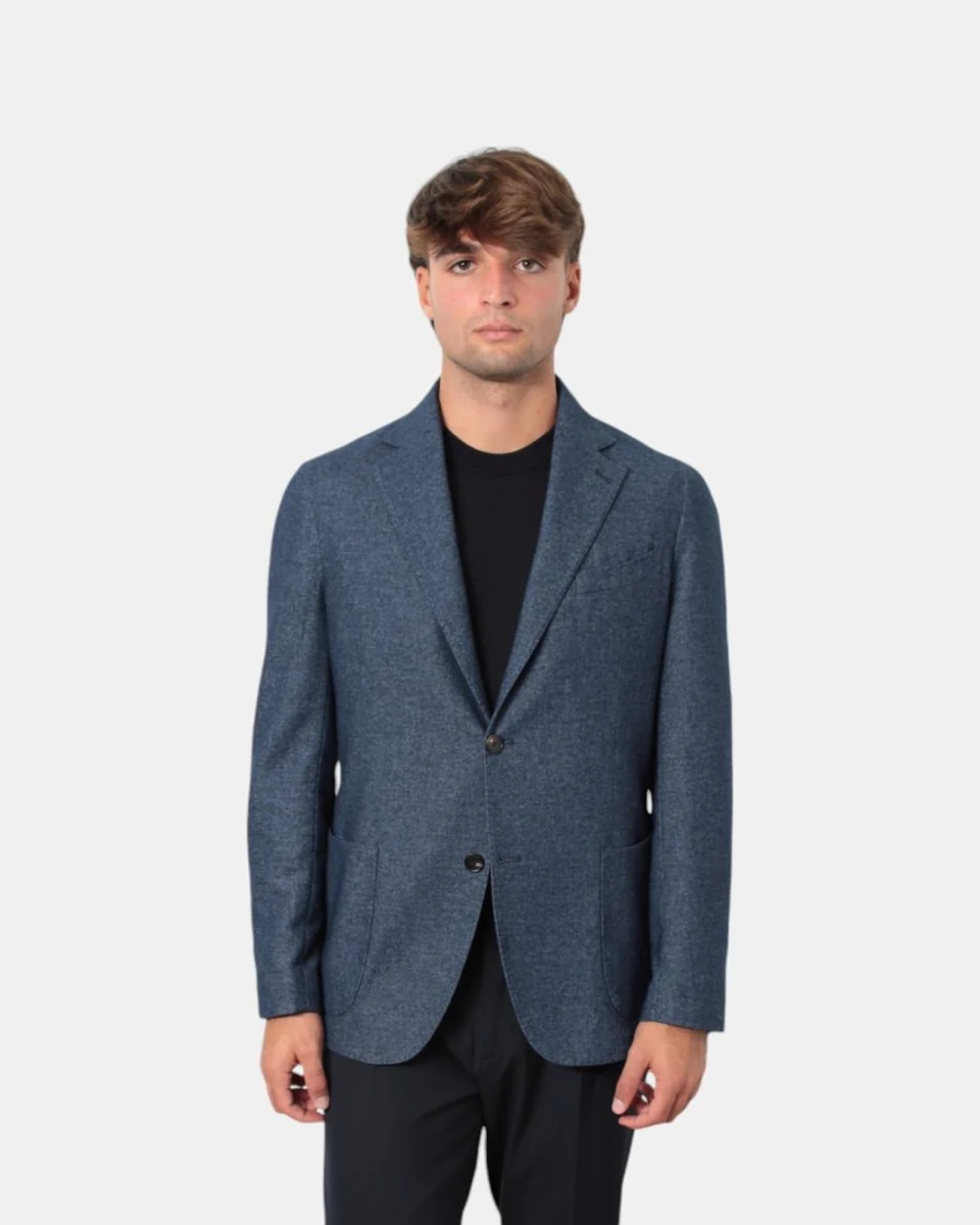 BLAZER GALÀ MONOPETTO - 17 BLU