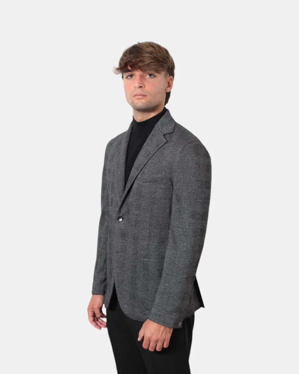 BLAZER GALÀ MONOPETTO - 20 GRIGIA - immagine 3