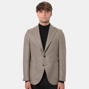 BLAZER MONO PETTO BOLLANI NAPOLI - 40 BEIGE