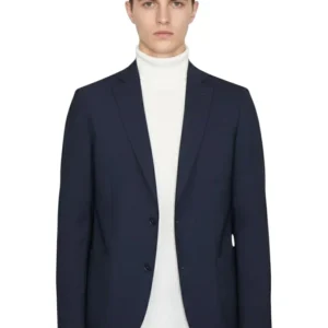 blazer monopetto - 5 blu