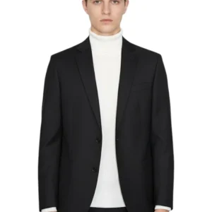 blazer monopetto - 6 nero