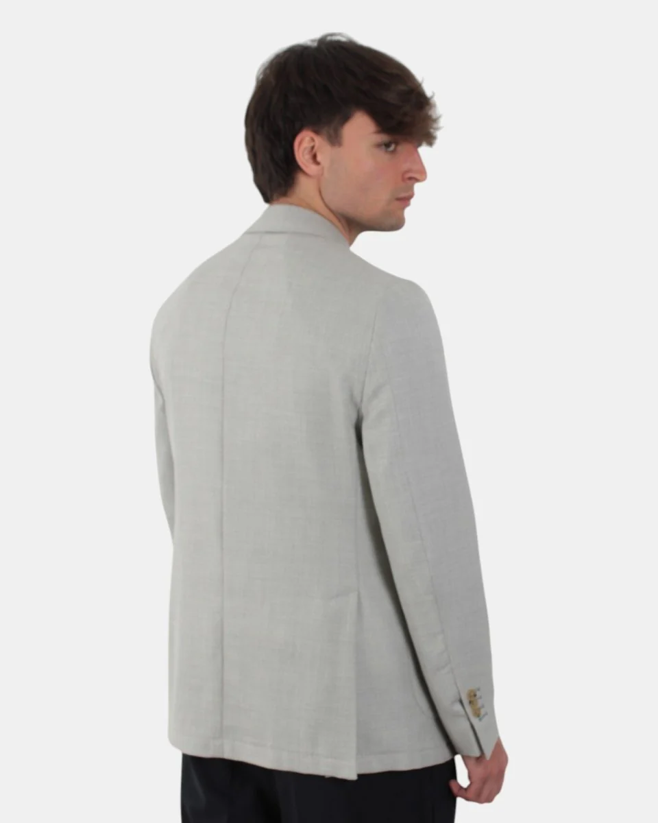 BLAZER MONOPETTO BOLLANI NAPOLI MOD. FREEDOM - 21 GRIGIO - immagine 4