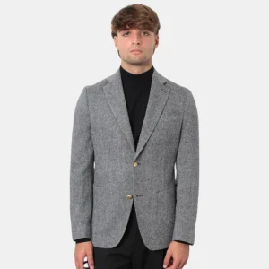 BLAZER MONOPETTO BRERAS MILANO - BIANCO/NERO