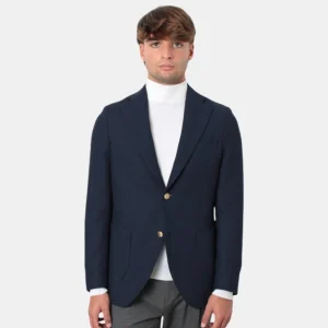 BLAZER MONOPETTO BRERAS MILANO - BLU