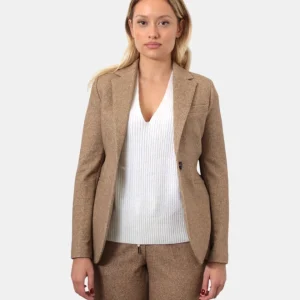 BLAZER MONOPETTO CIRCOLO 1901 - CANNELLA