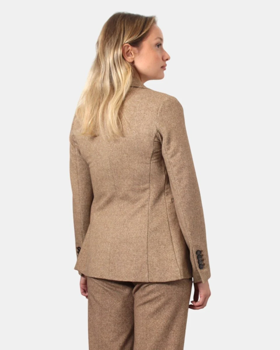 BLAZER MONOPETTO CIRCOLO 1901 - CANNELLA - immagine 4