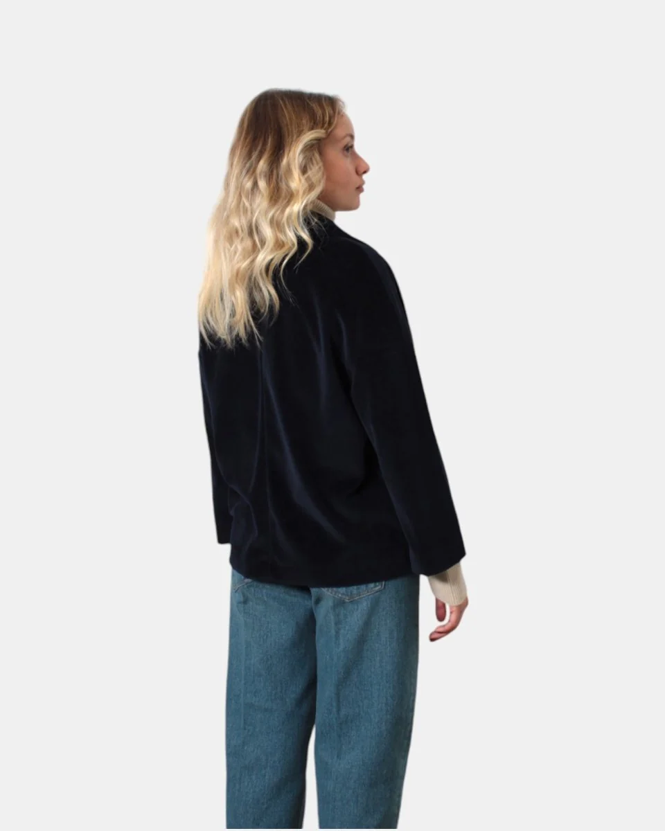 BLAZER MONOPETTO CIRCOLO 1901 - DARK NAVY - immagine 4