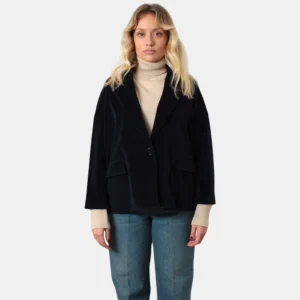 BLAZER MONOPETTO CIRCOLO 1901 - DARK NAVY