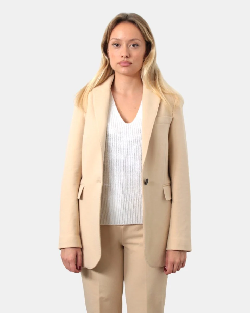 BLAZER MONOPETTO CIRCOLO 1901 - LIGHT CORDA