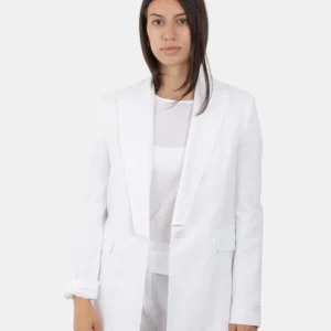 BLAZER MONOPETTO JIJIL - 0001 - BIANCO