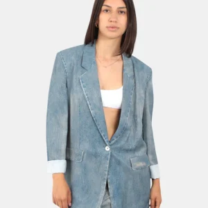 BLAZER MONOPETTO JUCCA  - 998 JEANS
