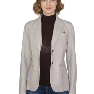 blazer slim fit - naturale