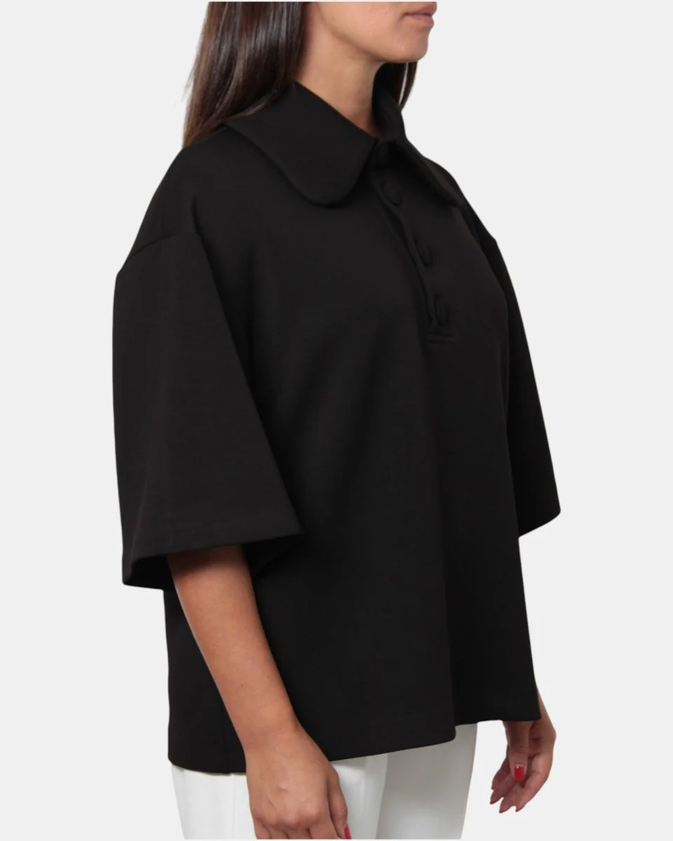 BLUSA MEIMEI J - 100 NERO - immagine 5