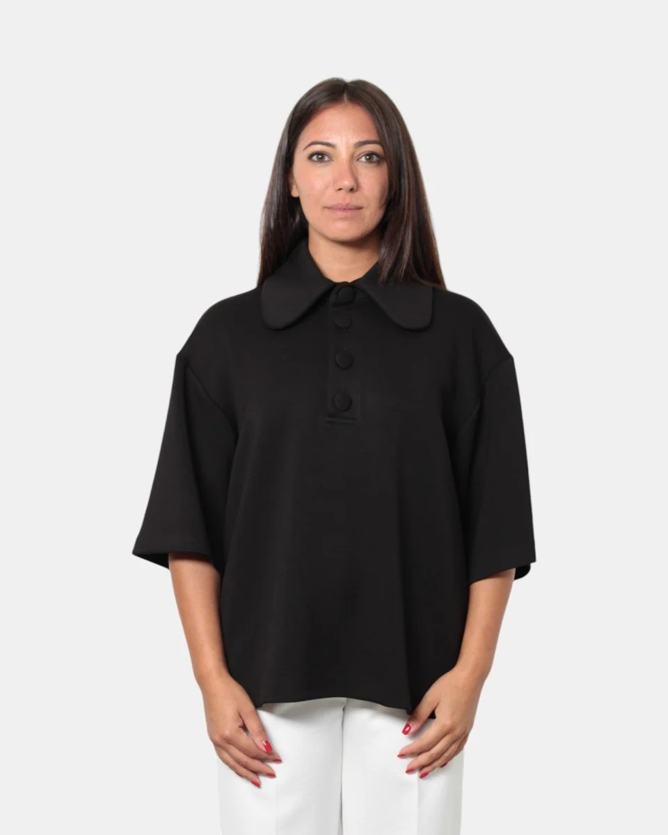 BLUSA MEIMEI J - 100 NERO - immagine 6