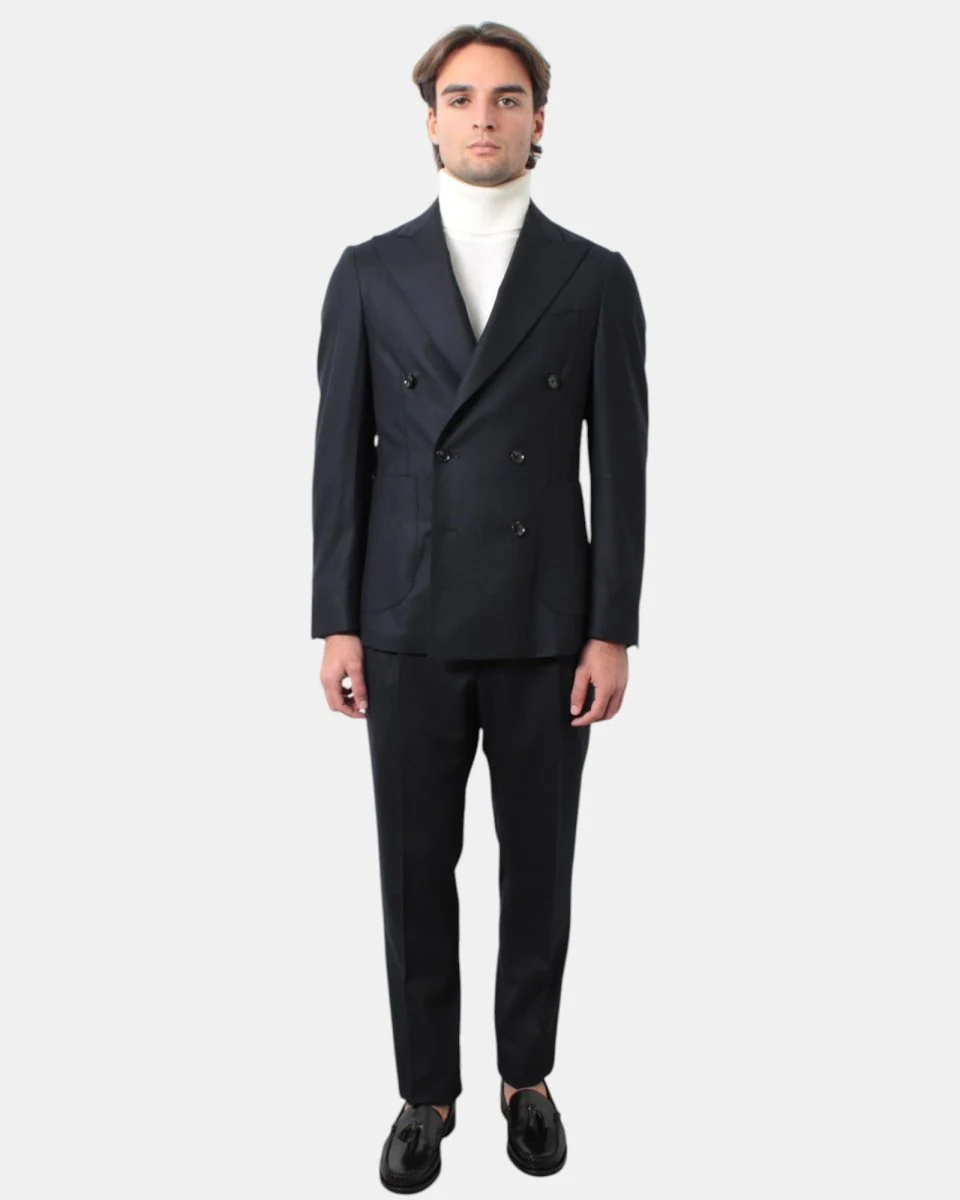 BOLLANI NAPOLI - Abiti Doppiopetto Blu - immagine 2