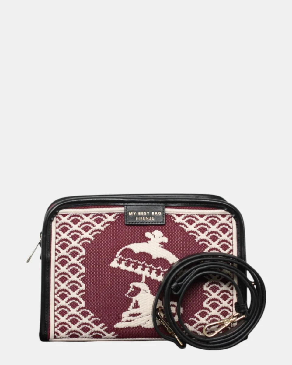 borsa a mano - rosso - immagine 4