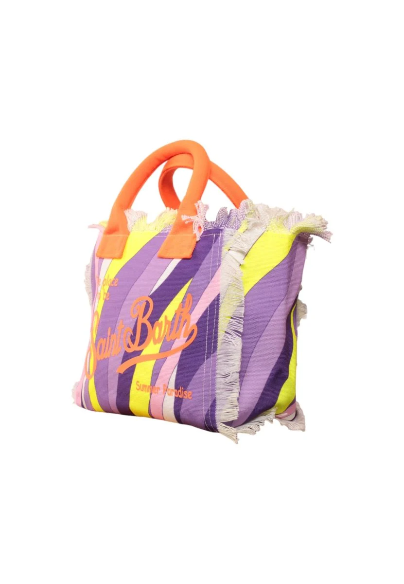 borsa colette con logo patch saint barth - shape wave 24 - immagine 3