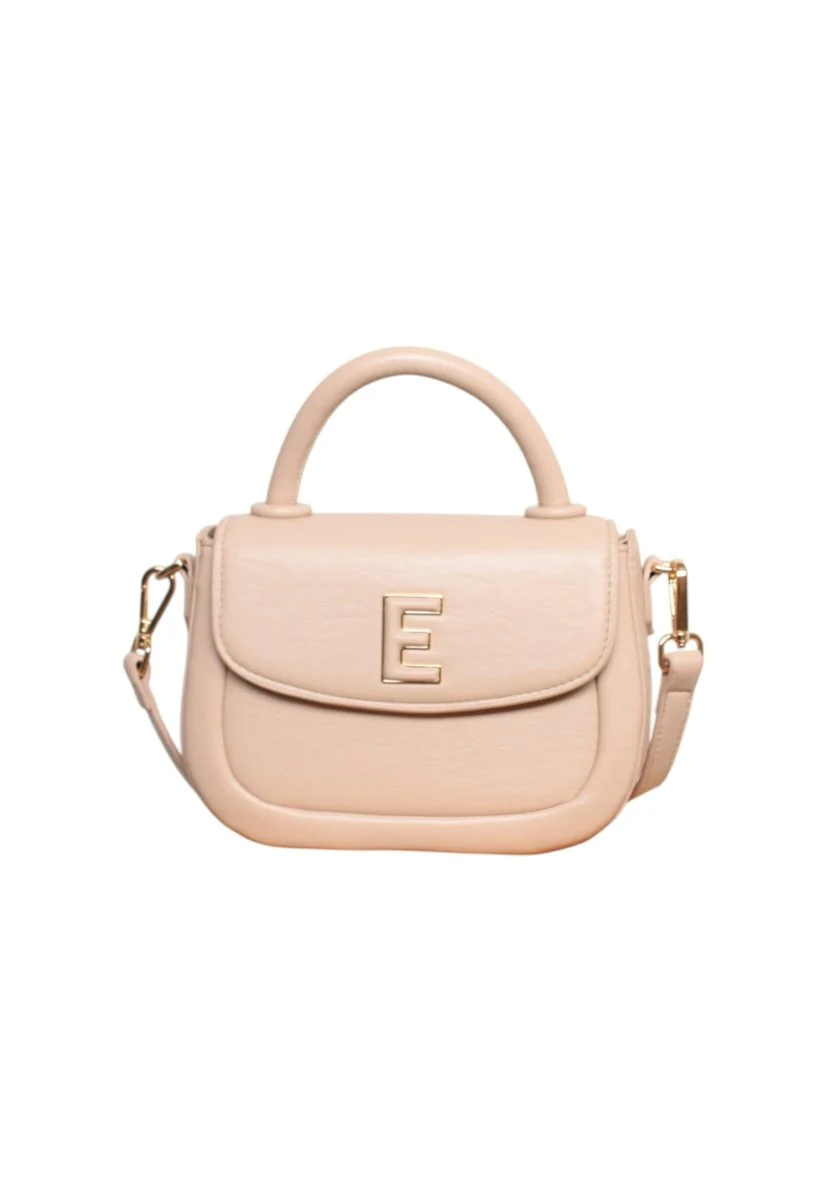 borsa donna mod. flap bag tea - nude