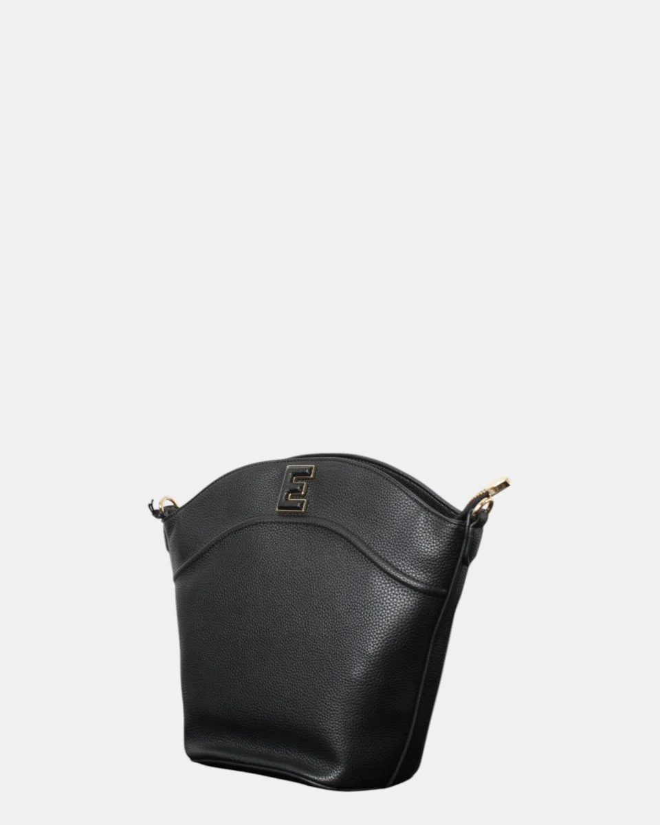 borsa ermanno scervino mod. large bucket travis - black - immagine 3