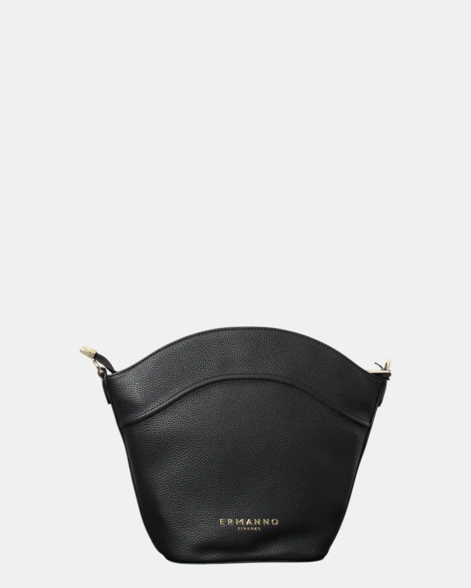 borsa ermanno scervino mod. large bucket travis - black - immagine 4