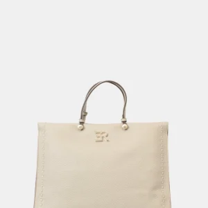 borsa ermanno scervino mod. tote petra - sand