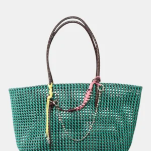 borsa kashura mod. tube - basket/watermelon green