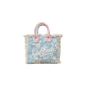 borsa vanity mini - violet flowers col