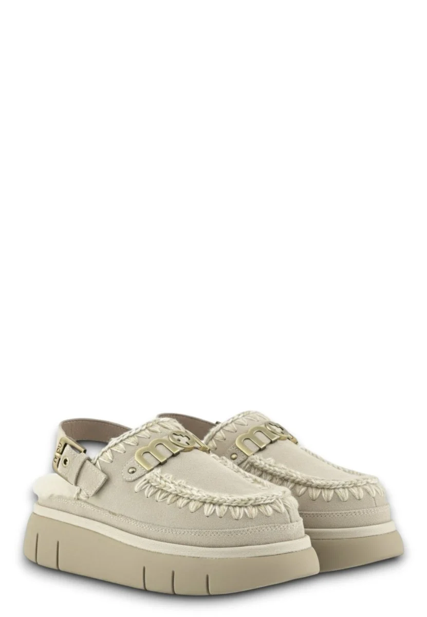 bounce clog back strap lette - chlk chalk - immagine 3