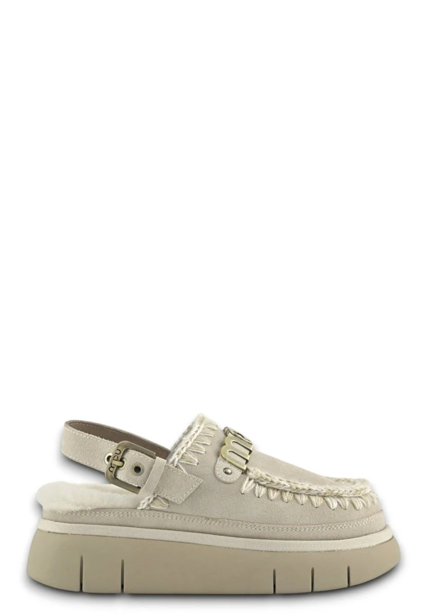 bounce clog back strap lette - chlk chalk - immagine 2