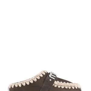 bounce clog metal logo - mocha