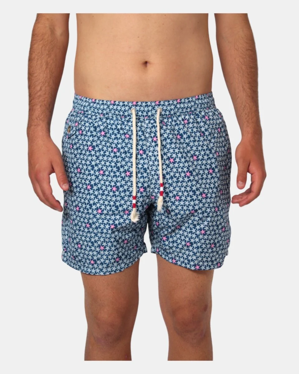 BOXER MARE MOD. LIGHTING 70 STARFISH DOT 6101 - immagine 2