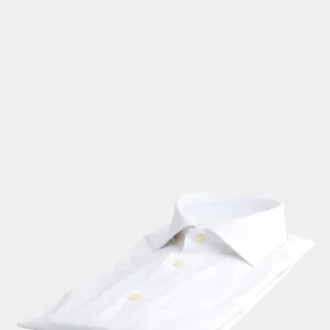 CAMICIA CALIBAN MANICA LUNGA NO STIRO - BIANCA