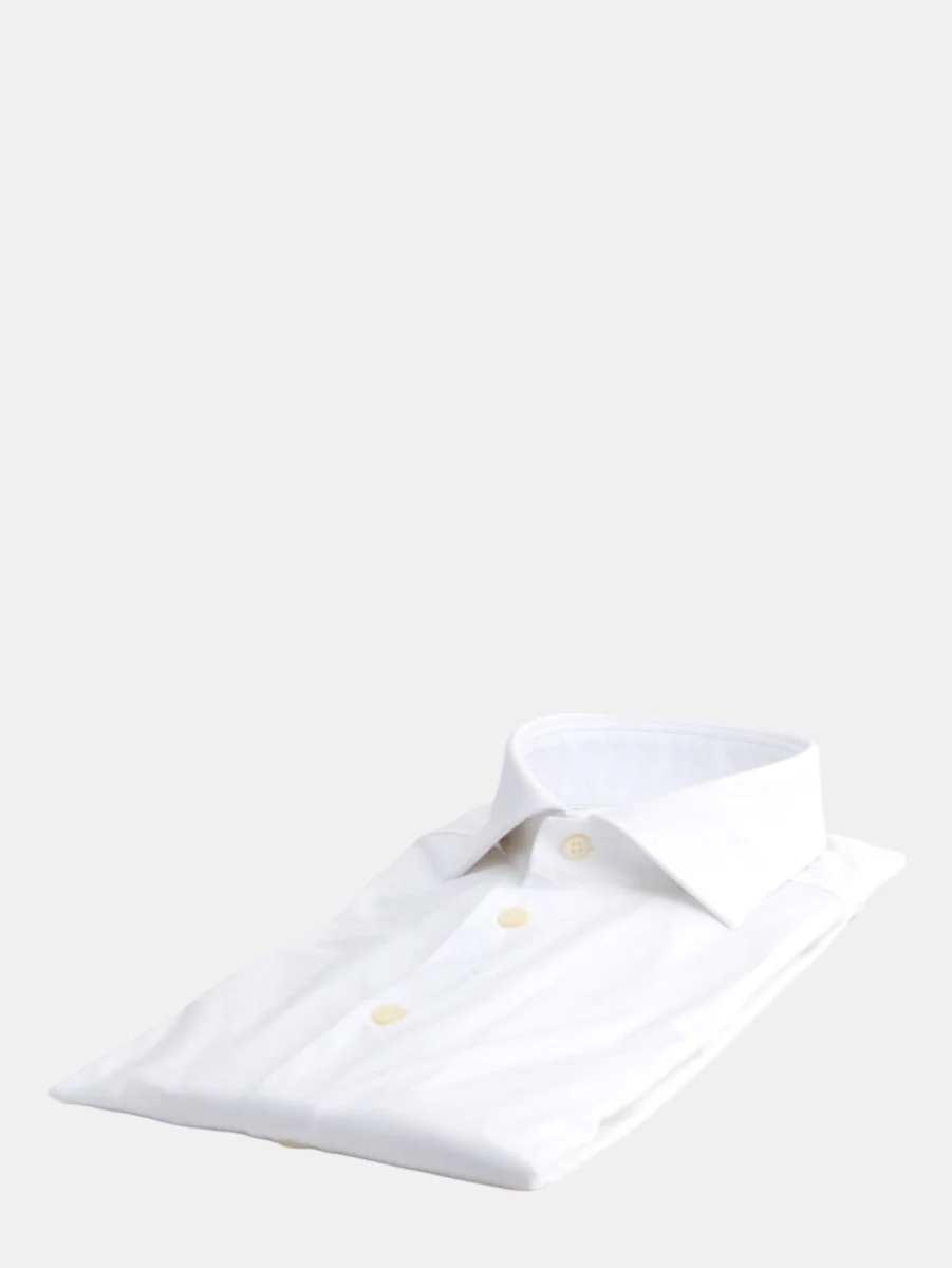 CAMICIA CALIBAN MANICA LUNGA NO STIRO - BIANCA