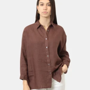 CAMICIA ACADEMIA - 536 MARRONE