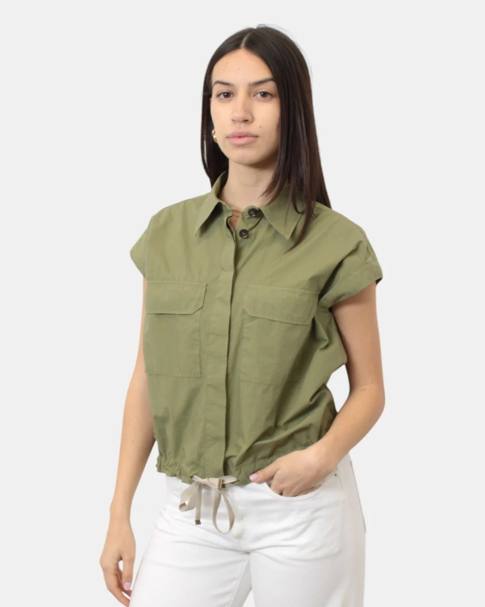 CAMICIA ACADEMIA- 722 VERDE - immagine 3