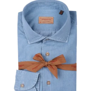 CAMICIA CHAMBRAY - 02 DENIM