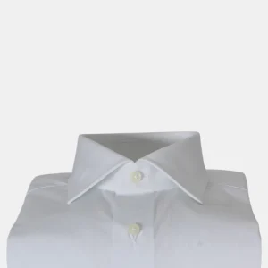 CAMICIA GRIGIO COLLO FRANCESE - 000 BIANCA