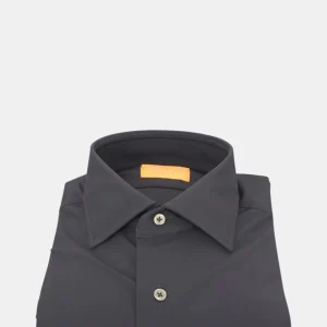 CAMICIA GRIGIO MOD. SPECIAL LAVATA - 630 BLU