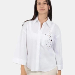 CAMICIA JIJIL - 0001 BIANCO