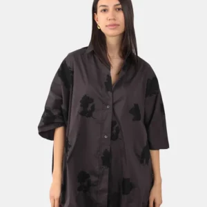 CAMICIA LIVIANA CONTI MOD. OPHELIA - 1-RIC TIMBRO MAGMA/NE