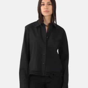 CAMICIA LIVIANA CONTI - Y69-0 NERO