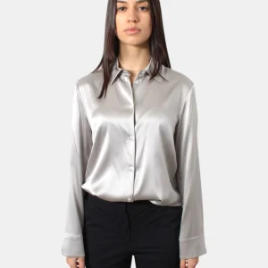 CAMICIA MAX MARA LEISURE MOD. KADIAK - 019 GRIGIO PERLA