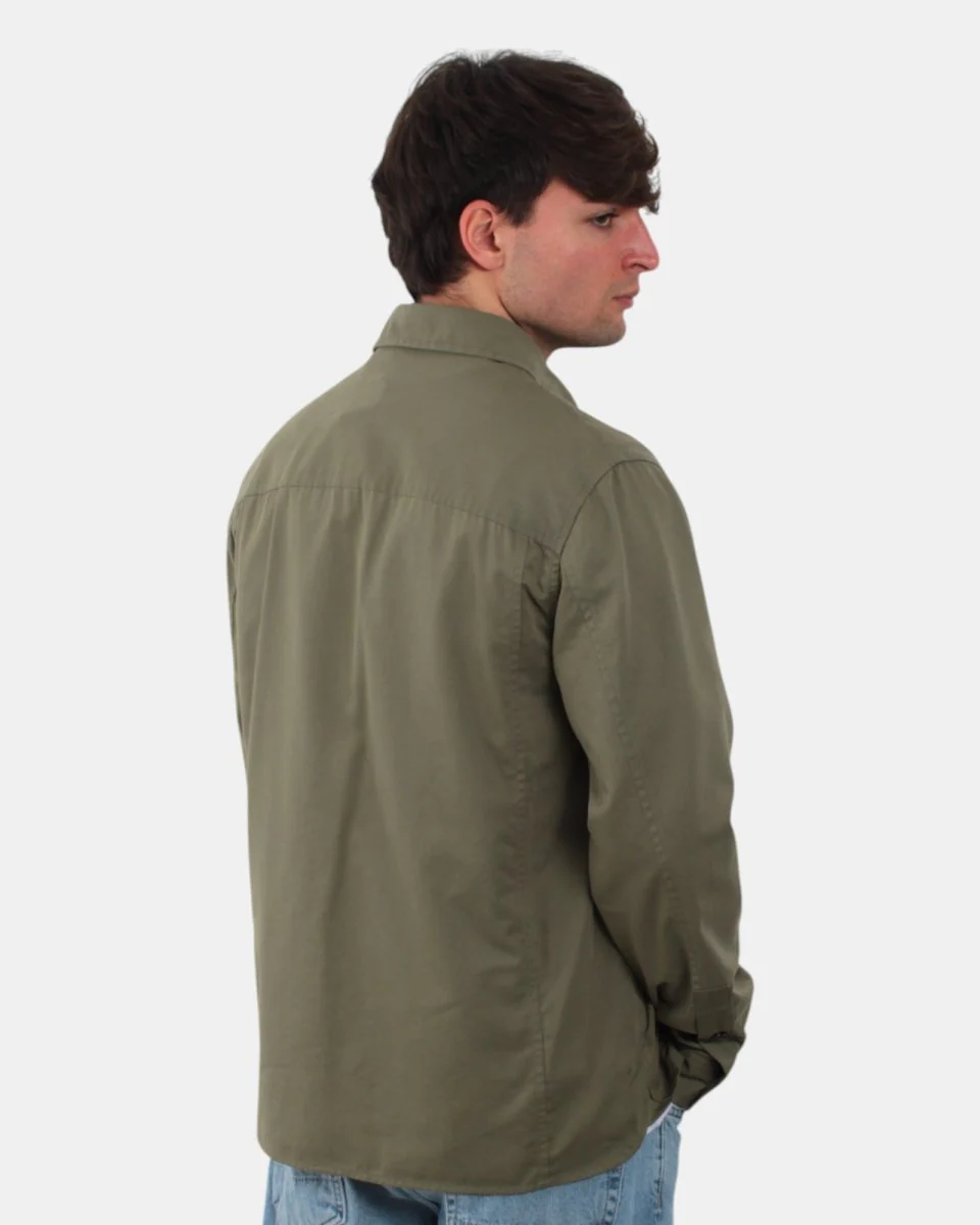 CAMICIA PAOLO PECORA - 5577 KAKI - immagine 4