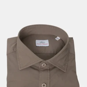 camicie manica lunga tabacco