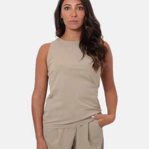 CANOTTA MAX MARA LEISURE MOD. CALCO - 001 TORTORA