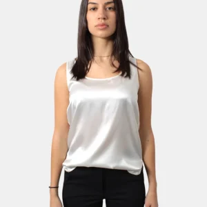 CANOTTA MAX MARA LEISURE MOD. PAN - 005 BIANCO